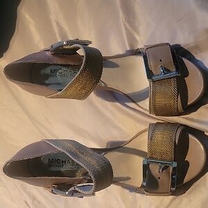 Michael kors brown sandal size 8